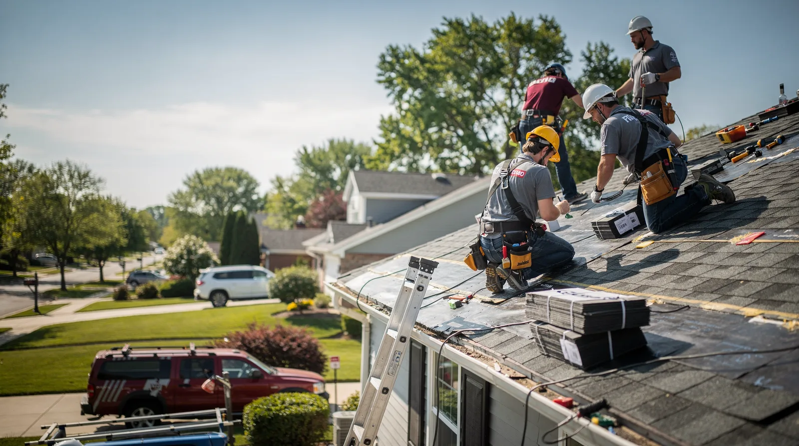 Roof Repair in Lake In The Hills, IL around you